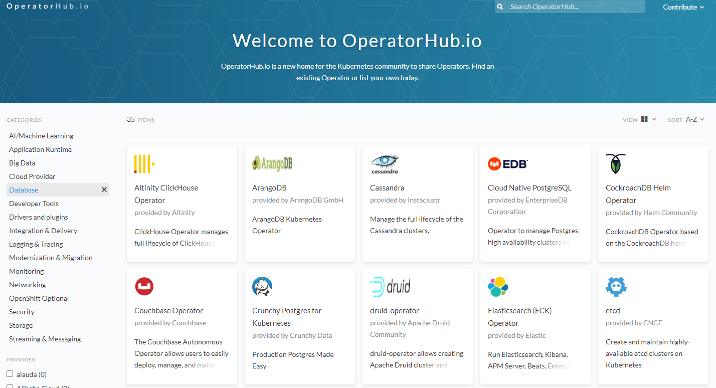 OperatorHub.io